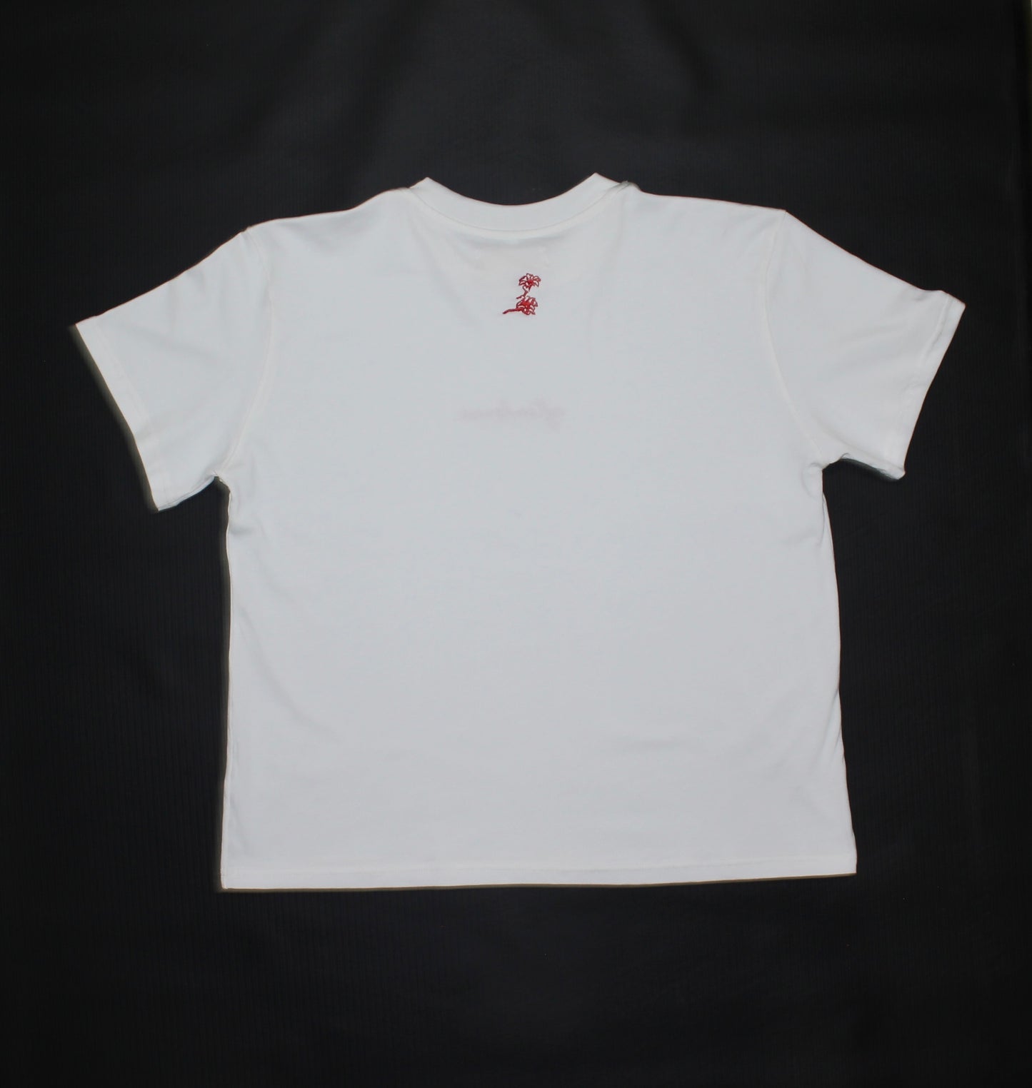 Boxy Afterhours T-shirt – Minimalist Embroidery