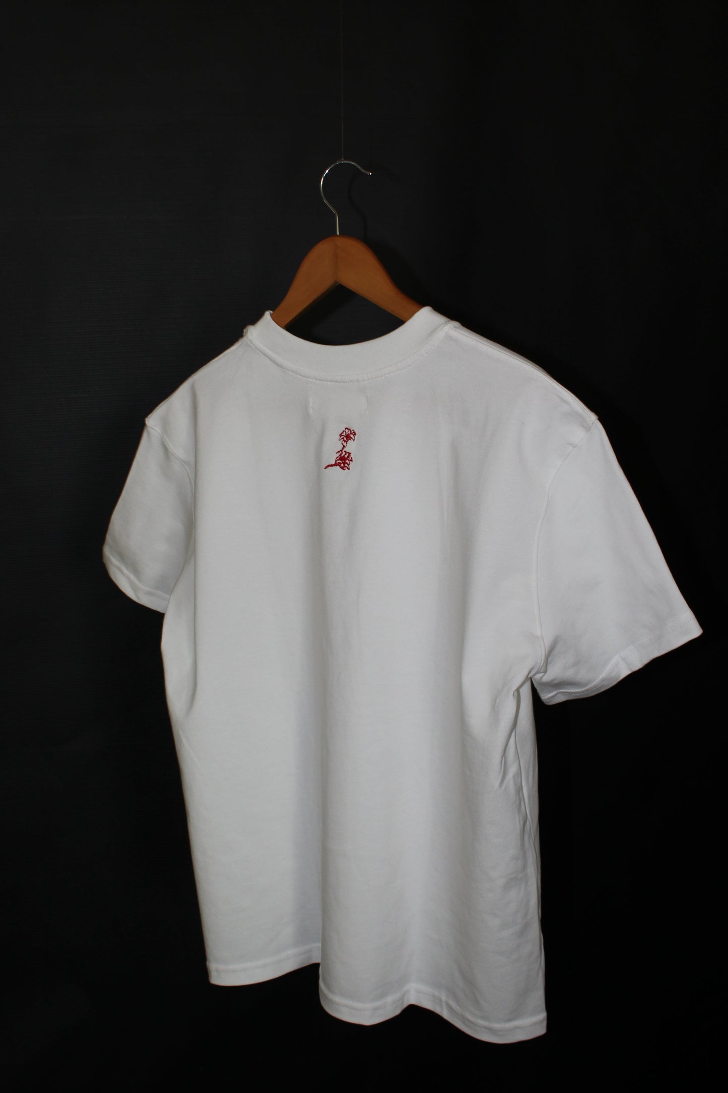 Boxy Afterhours T-shirt – Minimalist Embroidery