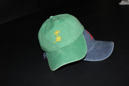 Gorra After Hours Verde Pino con Bordado Oro